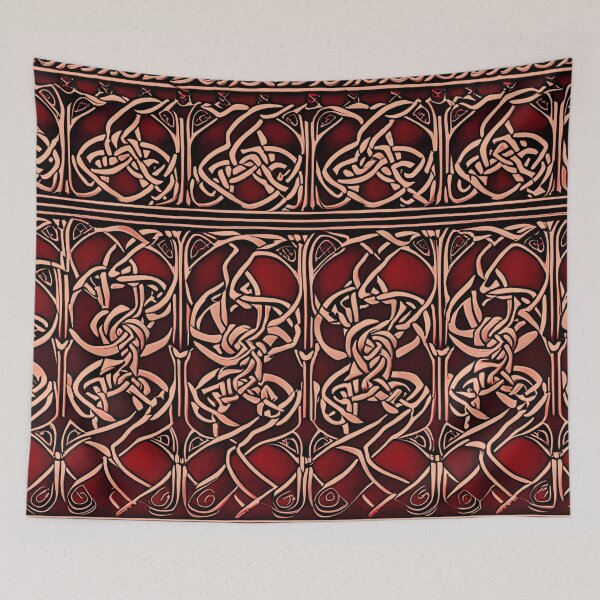 Item preview, CELTIC ENTWINES III- Traditional Celtic knot pattern design designed and sold by Atmosferica.