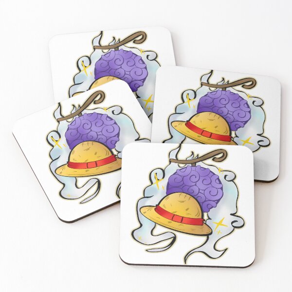Item preview, 5th Gear Luffy One Piece Demon Fruit Illustration Design HD designed and sold by ppoetdesigns.