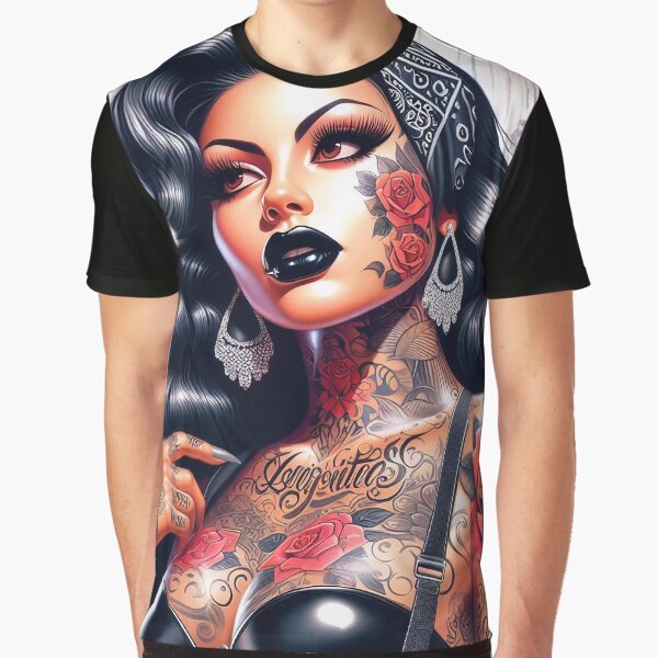 Item preview, Hollywood Pinup- Chola Rosa designed and sold by williamlharvey.