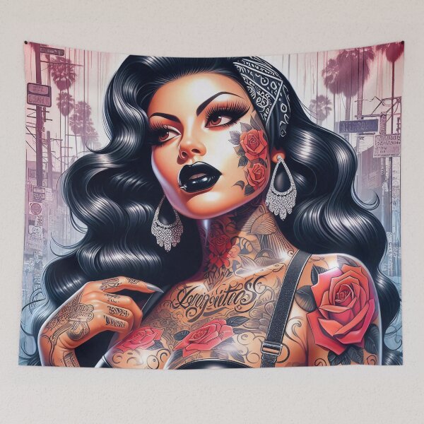 Item preview, Hollywood Pinup- Chola Rosa designed and sold by williamlharvey.