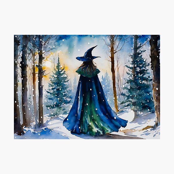 Item preview, The Yule witch by Lyra o'Brien designed and sold by Lyra The Lavender Witch.
