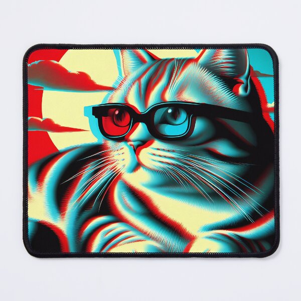 Item preview, 3D Sunset Cat designed and sold by Vitalka-uk.