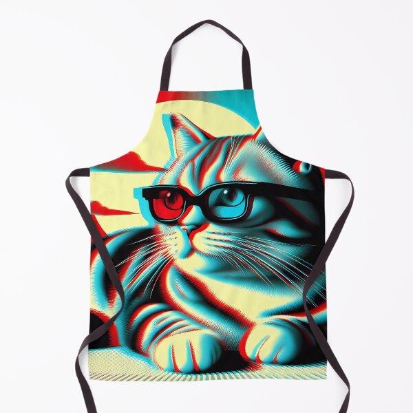 Item preview, 3D Sunset Cat designed and sold by Vitalka-uk.