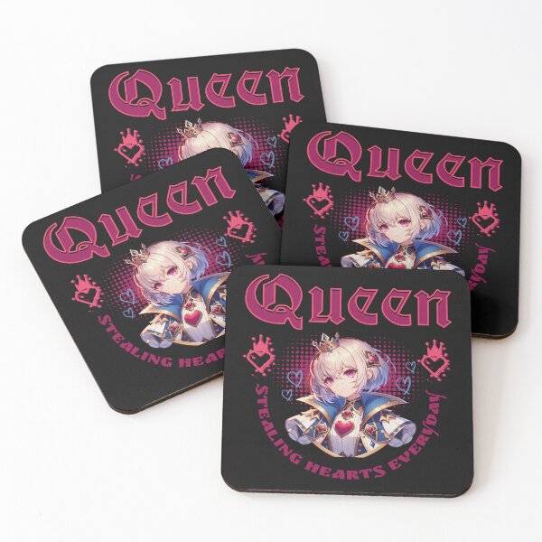 Item preview, Queen of Hearts Anime Girl designed and sold by taratops.