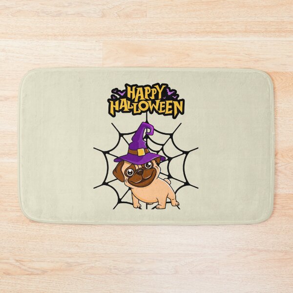 Item preview, Witchy Pug Happy Halloween designed and sold by FanFest.