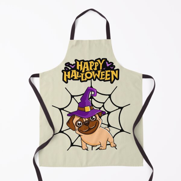 Item preview, Witchy Pug Happy Halloween designed and sold by FanFest.