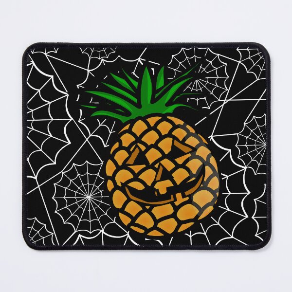 Item preview, halloween pineapple alohaween luau spiderweb designed and sold by Gossip Rag.