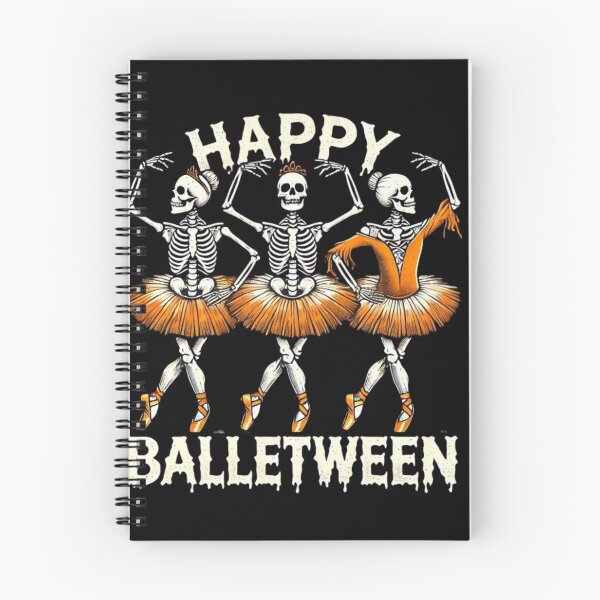 Item preview, Happy Balletween Skeleton Ballerina Tee Dancing Ballet T-Shirt designed and sold by khalidteez.