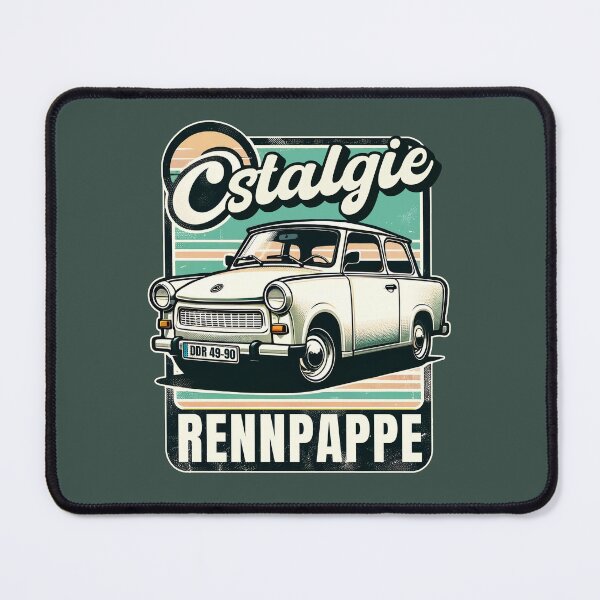 Item preview, Ostalgie GDR Trabant Trabi Trabbi racing cardboard nostalgia retro designed and sold by Infinitee8hirts.