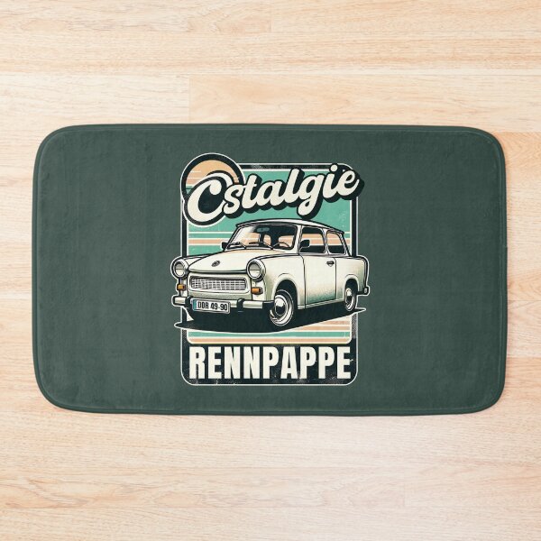 Item preview, Ostalgie GDR Trabant Trabi Trabbi racing cardboard nostalgia retro designed and sold by Infinitee8hirts.