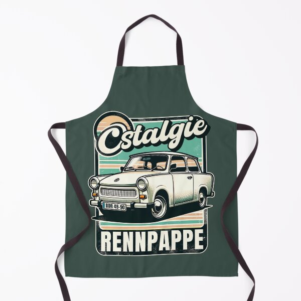 Item preview, Ostalgie GDR Trabant Trabi Trabbi racing cardboard nostalgia retro designed and sold by Infinitee8hirts.