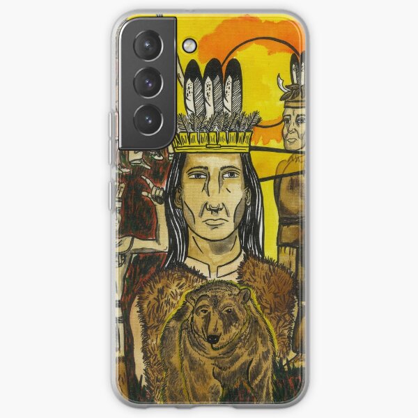 Peacemaker connects with Hiawatha in bringing forth the Great Law of Peace Samsung Galaxy Soft Case