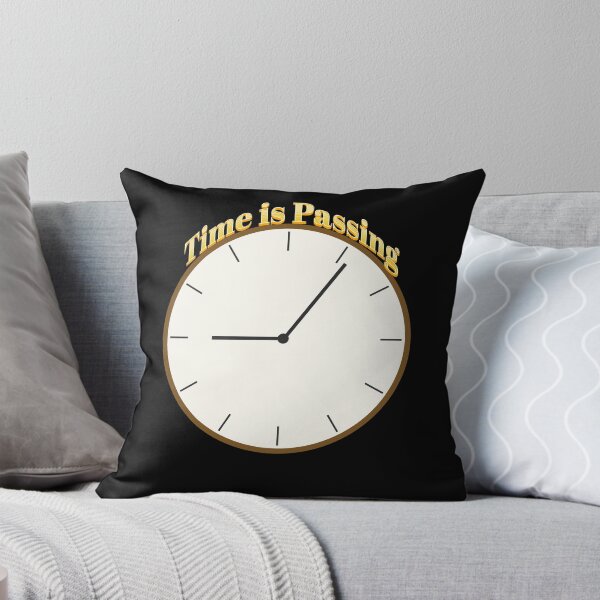 Item preview, "Time is Passing" Clock Phrase designed and sold by Flibberdip.