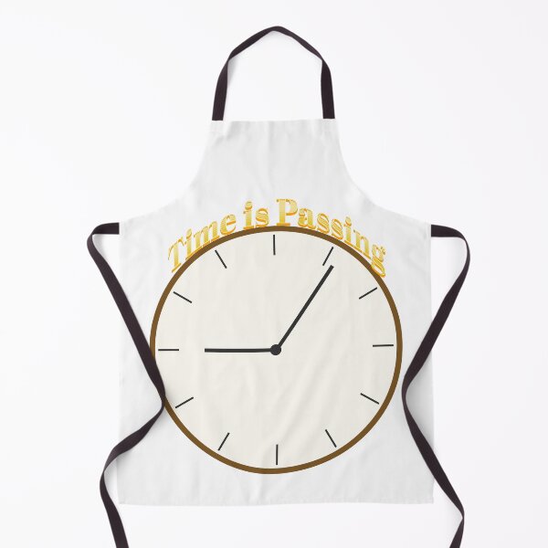 Item preview, "Time is Passing" Clock Phrase designed and sold by Flibberdip.