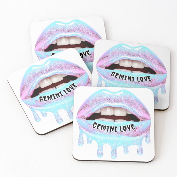 Item preview, GEMINI SEASON STICKER ZODIAC COOL BLUE AIR LIPS designed and sold by Arts4U.