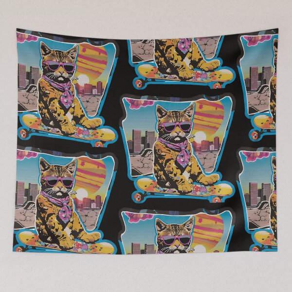 Item preview, Skater Cat designed and sold by meaowclub.
