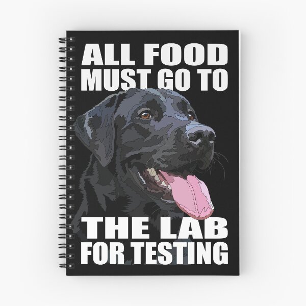Item preview, Funny Black Labrador The Lab Food designed and sold by Just-Arts-4U.