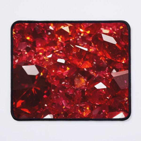 Item preview, PATTERN 046- GARNET STONE - Gift items and personal use / Gemstone, Garnet, Red, Orange, Maroon, Stone, Marble, Velvet, Abstract, Broken Glass, Art designed and sold by LumDesignArt.