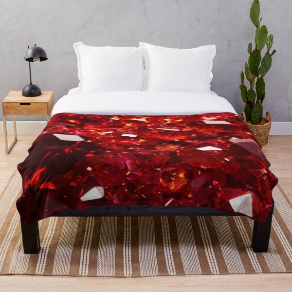 Item preview, PATTERN 046- GARNET STONE - Gift items and personal use / Gemstone, Garnet, Red, Orange, Maroon, Stone, Marble, Velvet, Abstract, Broken Glass,  Art designed and sold by LumDesignArt.