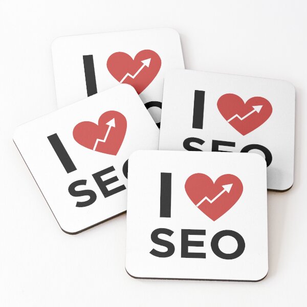Item preview, I Love SEO Fan Gear designed and sold by SalesproMerch.