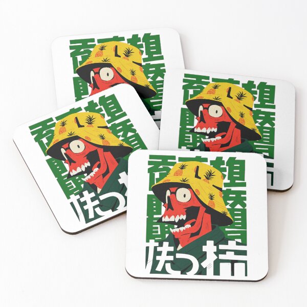 Item preview, Cool Red Skull with Pineapple Bucket Hat | Bold Urban Art Illustration designed and sold by IAPICTURE.