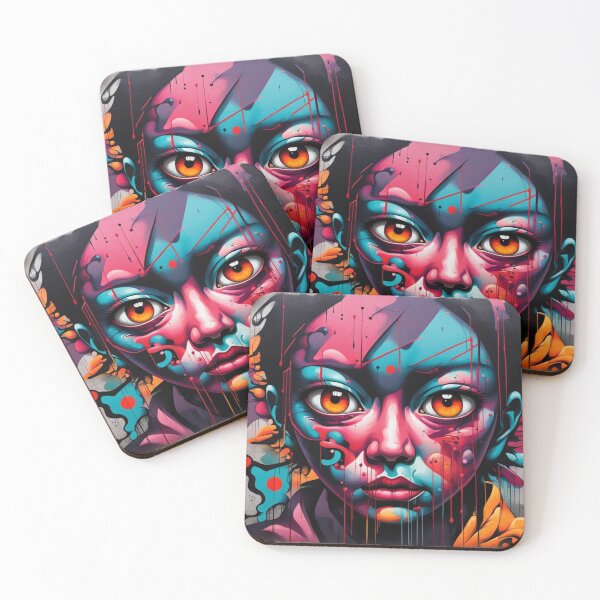 Item preview, Kawaii Asian Graffiti, Creepy Street Art, Japanese designed and sold by Burn-Ego.