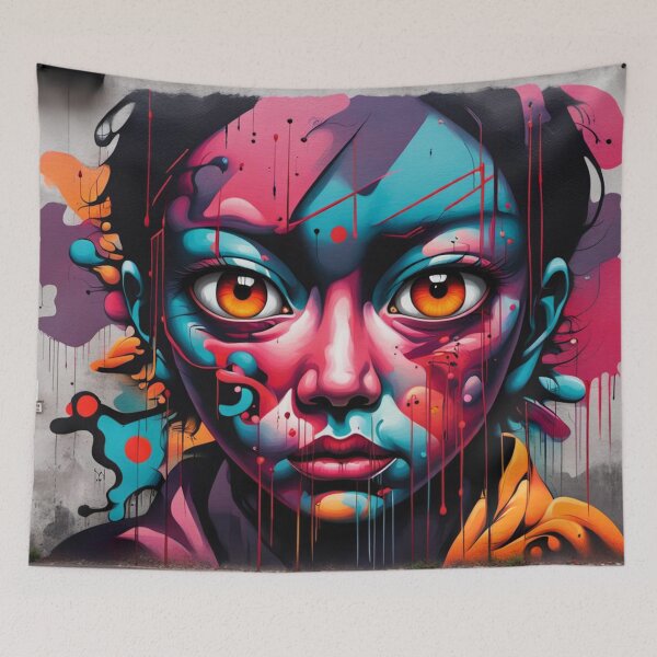 Item preview, Kawaii Asian Graffiti, Creepy Street Art, Japanese designed and sold by Burn-Ego.
