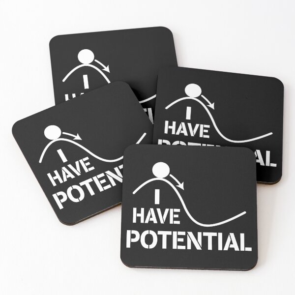 Item preview, I Have Potential - Energy Funny Physics designed and sold by ScienceCorner.