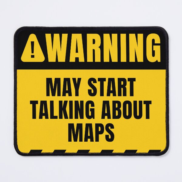 Item preview, Maps Lover Funny Quote designed and sold by MaryAller.