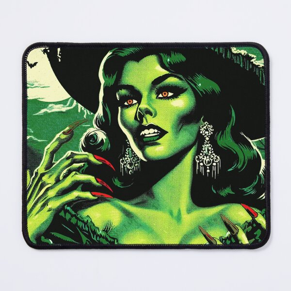 Item preview, Creepy Monster Girl designed and sold by PulpVintage.