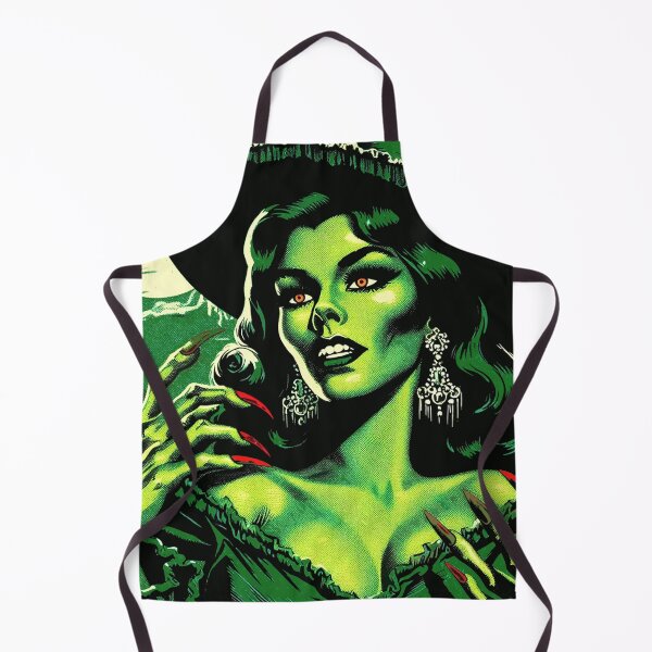 Item preview, Creepy Monster Girl designed and sold by PulpVintage.