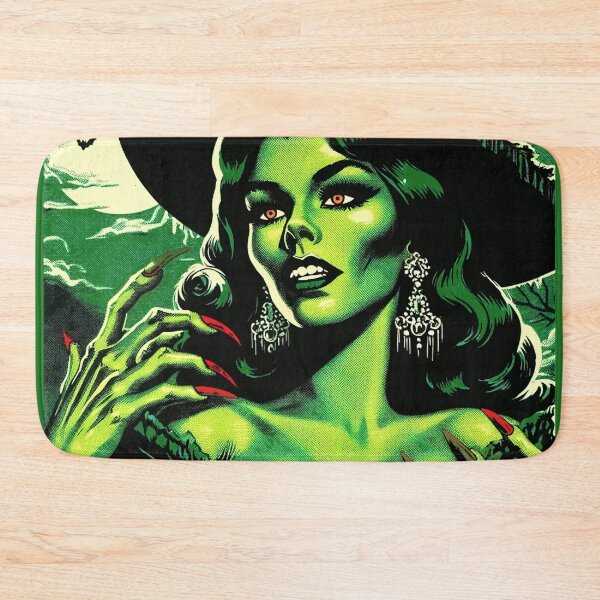 Item preview, Creepy Monster Girl designed and sold by PulpVintage.