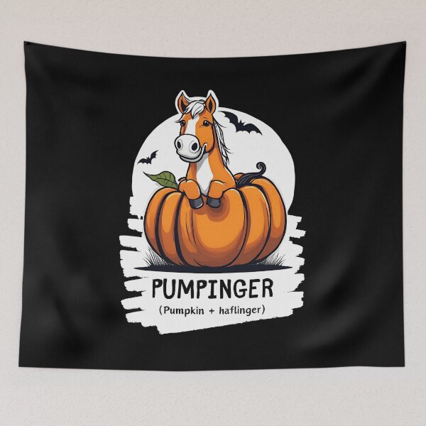 Item preview, Pumpinger (pumpkin + haflinger) for Horse Lovers designed and sold by KASiDaShop.