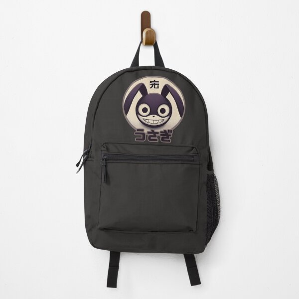Item preview, Quirky Black Bunny Face with Japanese Text | Cute and Creepy Art designed and sold by GALUMARKET.