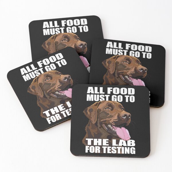 Item preview, Funny Chocolate Labrador The Lab Food designed and sold by Just-Arts-4U.