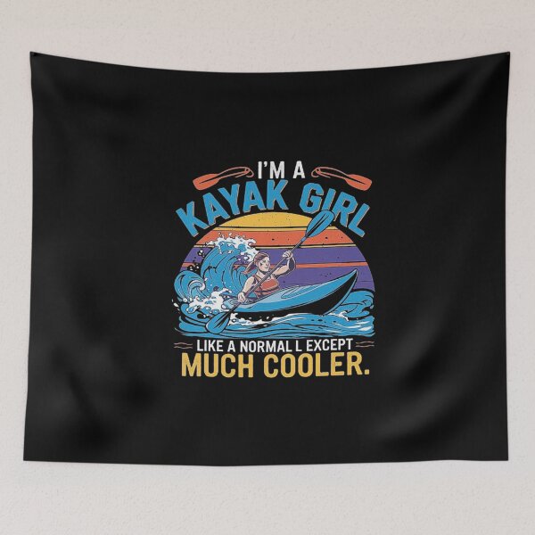 Item preview, Kayak Girl Adventure - Cool Kayaking Design for Paddling Enthusiasts designed and sold by love3617.