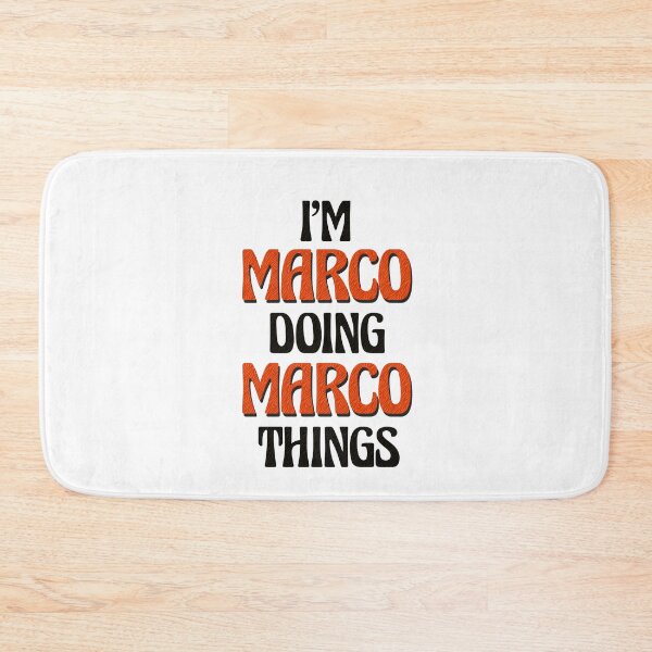 Item preview, I'm Marco Doing Marco Things designed and sold by Oussinc.