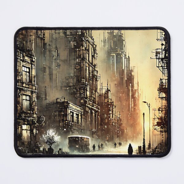 Item preview, Futuristic City Scene...001...Winter... designed and sold by AtelierFafard.