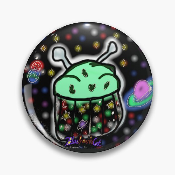 Item preview, Alien Space Cupcake designed and sold by BluePhoenixCat.