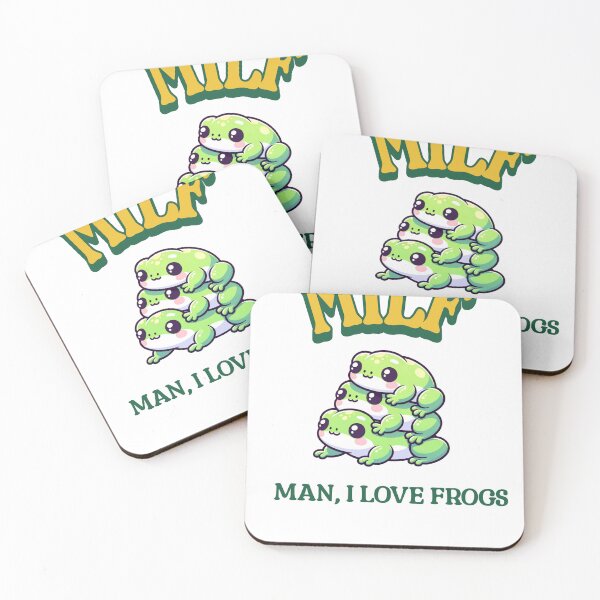 Item preview, Man I Love Frogs designed and sold by GabagolCowboy.