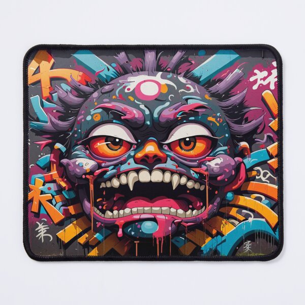 Item preview, Evil Face Graffiti, Creepy Street Art, Japanese designed and sold by Burn-Ego.