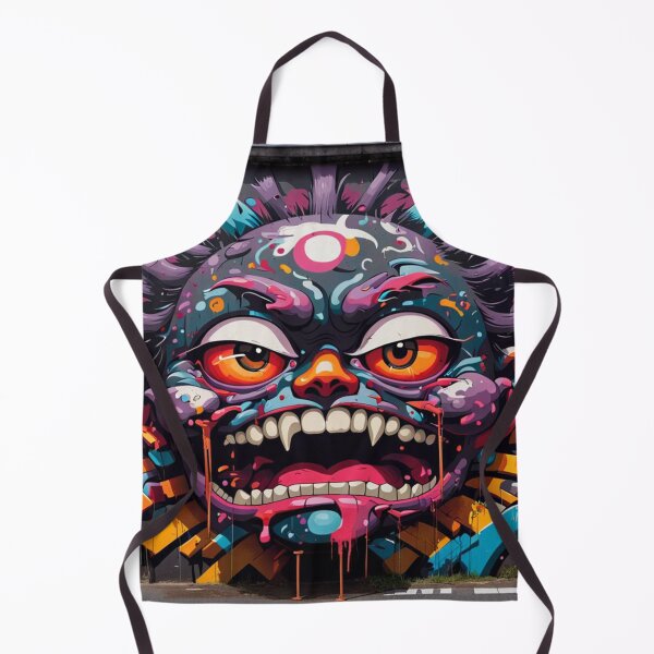 Item preview, Evil Face Graffiti, Creepy Street Art, Japanese designed and sold by Burn-Ego.