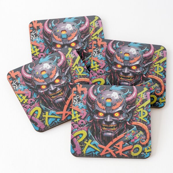 Item preview, Graffiti Cyber Devil, Creepy Street Art, Japanese designed and sold by Burn-Ego.