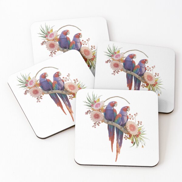 Item preview, "Cute Eclectus Parrots Colourful Bird Pet Lover Tee" designed and sold by Efforito.