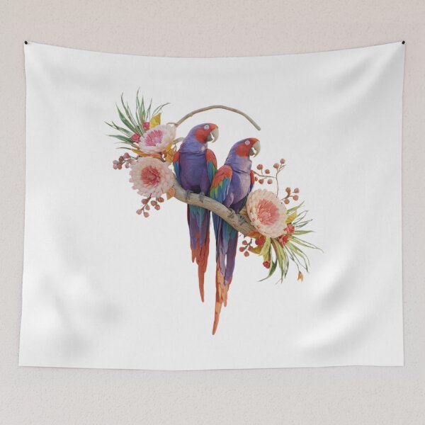 Item preview, "Cute Eclectus Parrots Colourful Bird Pet Lover Tee" designed and sold by Efforito.