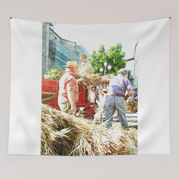 Item preview, Peasants are threshing designed and sold by Giuseppe Cocco.