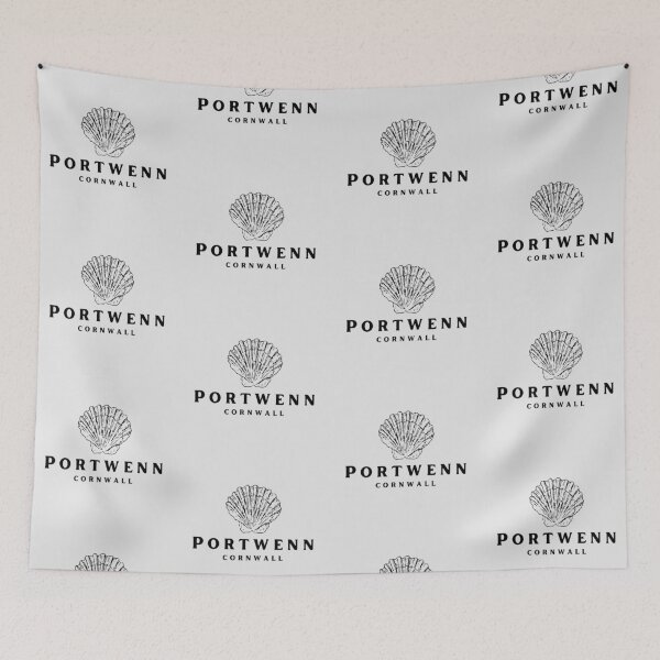 Item preview, Portwenn Shell Port Isaac Cornwall Doc Martin Cornish designed and sold by SonnyBoyDesigns.