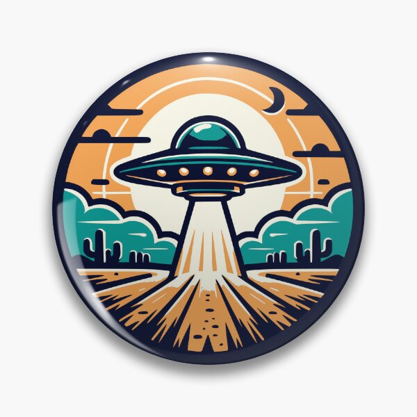 Item preview, Desert UFO Landing designed and sold by roswellboutique.