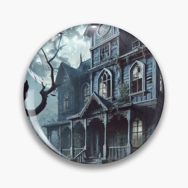 Item preview, Abandoned Haunted house designed and sold by QueenLillypad.