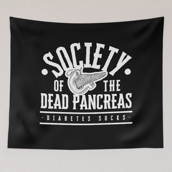 Item preview, Society of the Dead Pancreas - Diabetes Sucks designed and sold by GFamilyC.